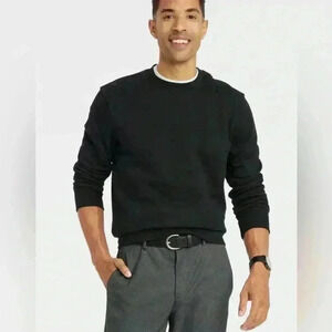 Goodfellow & Co Crewneck Black Sweater Men's‎ XXL, Knit Pullover